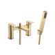 Chard Brushed Brass Bath Shower Mixer